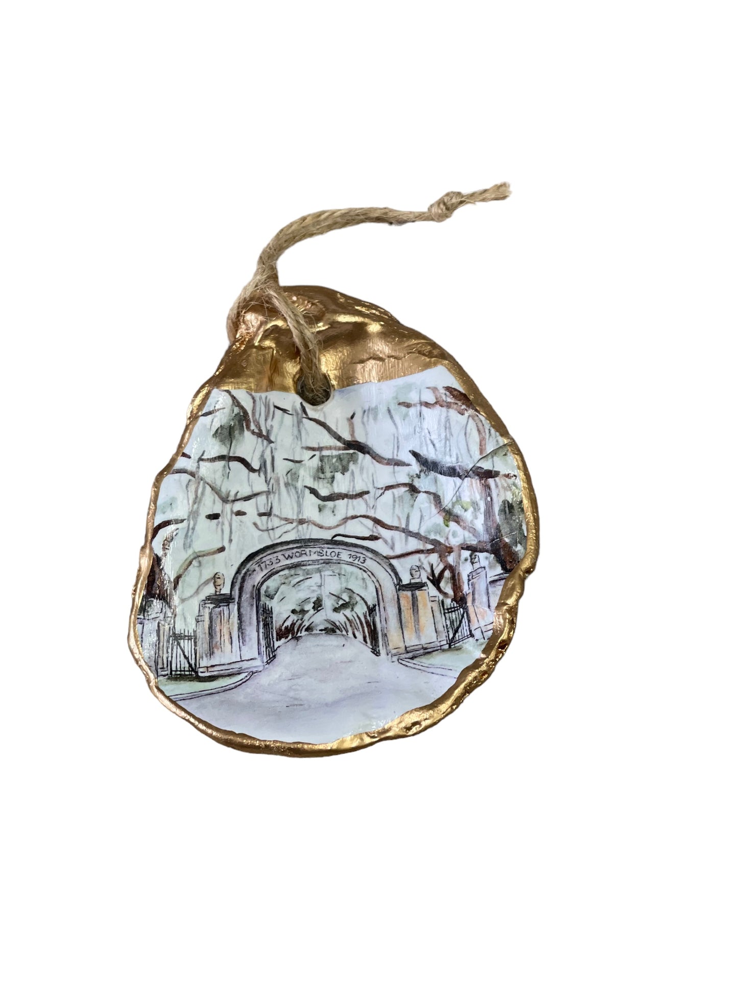 Oyster Ornament Wormsloe