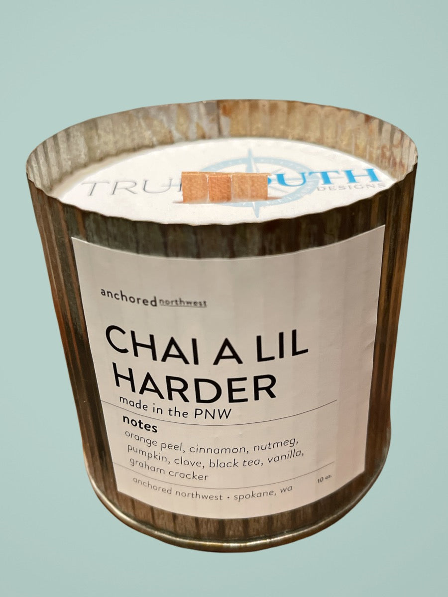 Candle Galvanized Tin Holiday Scents
