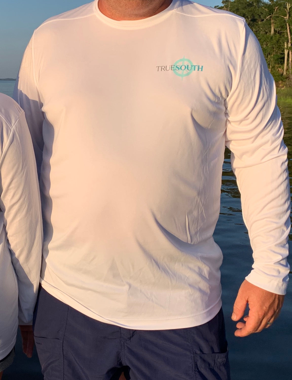 UV shirt long sleeve Nautical Ogeechee River chart